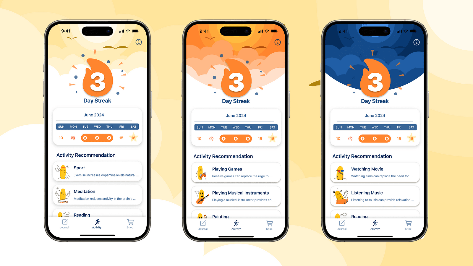 Pure Mind Outlook Dashboard View